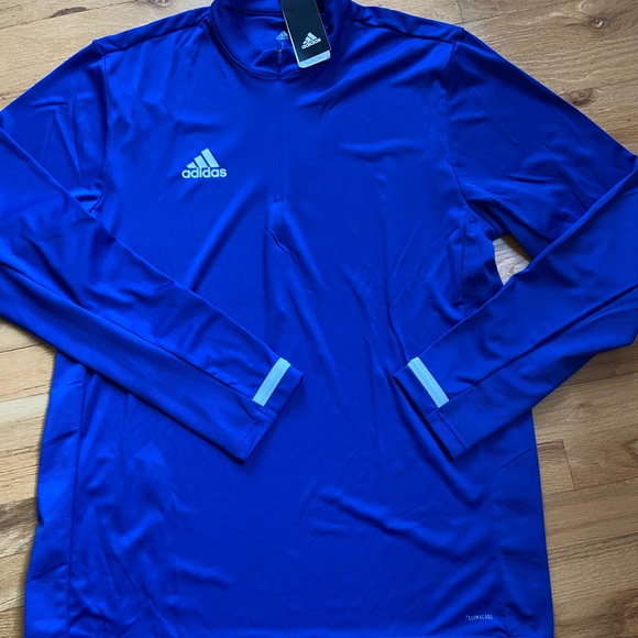adidas Other - Adidas Long Sleeve 1/4 Zip Training CIimaCool